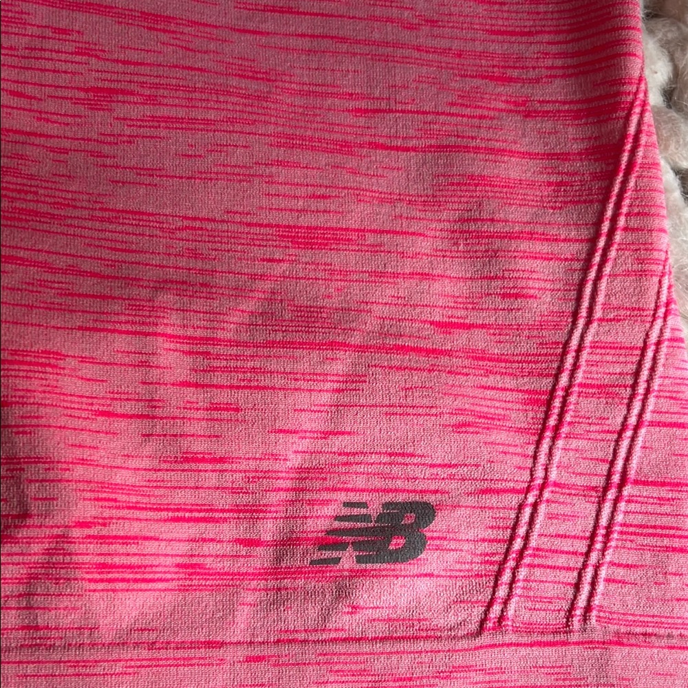 New Balance Pink Racerback Tank Top - Picture 2 of 4